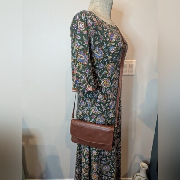 Derek Alexander Leather Classic Half Flap Organizer Purse Wallet - Picture 3 of 9